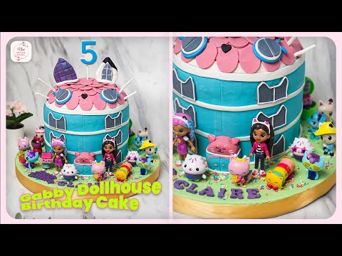 Beautiful!! Gabby's Dollhouse Birthday Cake For Girl, Design Ideas