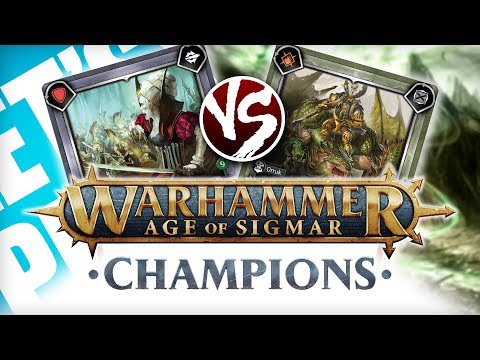 Let's Play - Warhammer Age of Sigmar: Champions [Destruction vs Death]
