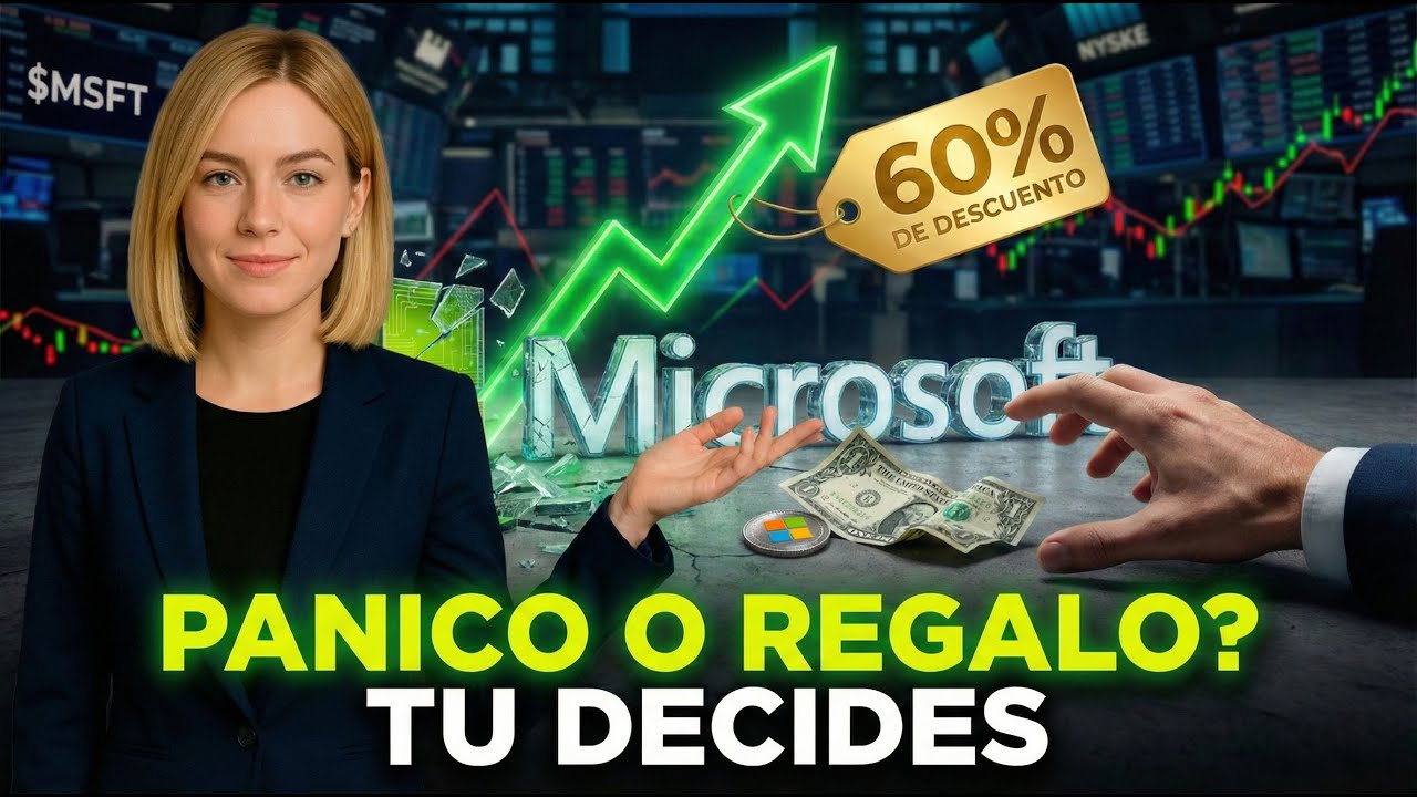 Microsoft al 60% de descuento: La oportunidad que el pánico te está regalando