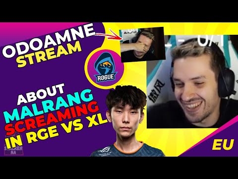 RGE Odoamne Reacts to RGE Malrang SCREAMING [RGE vs XL]