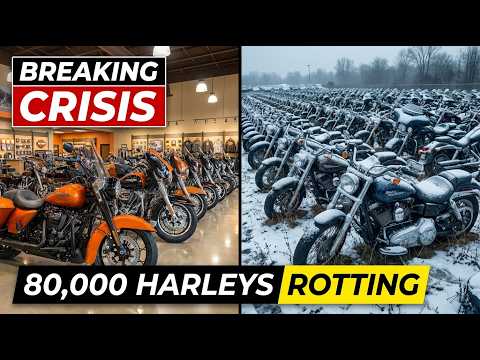 Why 80,000 UNSOLD Harleys are Rotting at Dealerships