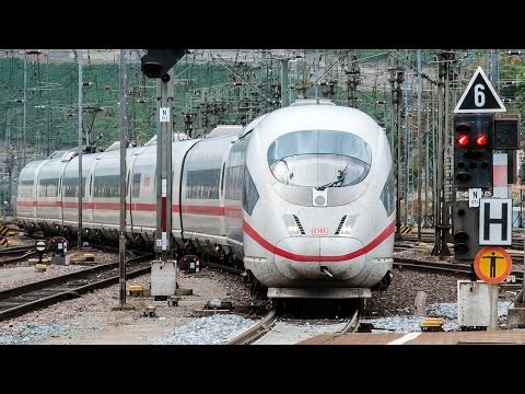 Führerstandsfahrt Stuttgart - Mannheim ICE 3 mit Split sreens - MUST see !