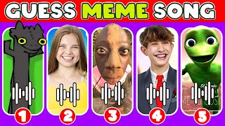 GUESS MEME & WHO'S SINGING 🎤🎵 🔥| Lay Lay, King Ferran, Toothless, Salish Matter, MrBeast, Elsa,Tenge