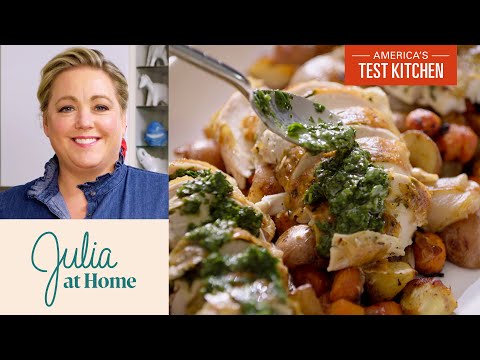 One-Pan Roast Chicken with Root Vegetables