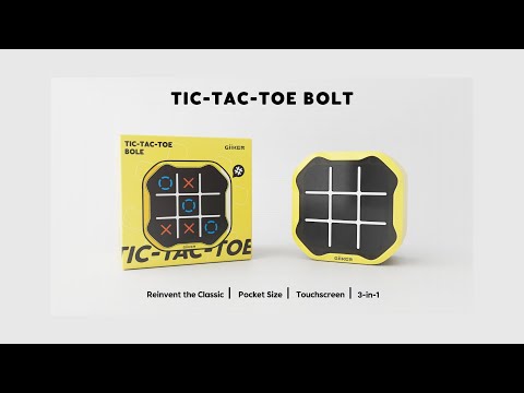 Xiaomi Giiker Tic Tac Toe Bolt (JKJZQ001) Желтая. Интерактивная Головоломка Крестики Нолики - фото 2 - id-p2452599404