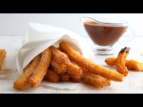 Homemade Churros Recipe, How To Make Churros | Happy Foods Tube