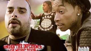 The Under The Influence Tour ft. Berner, Wiz Khalifa, Asap Rocky and more (Episode 1)