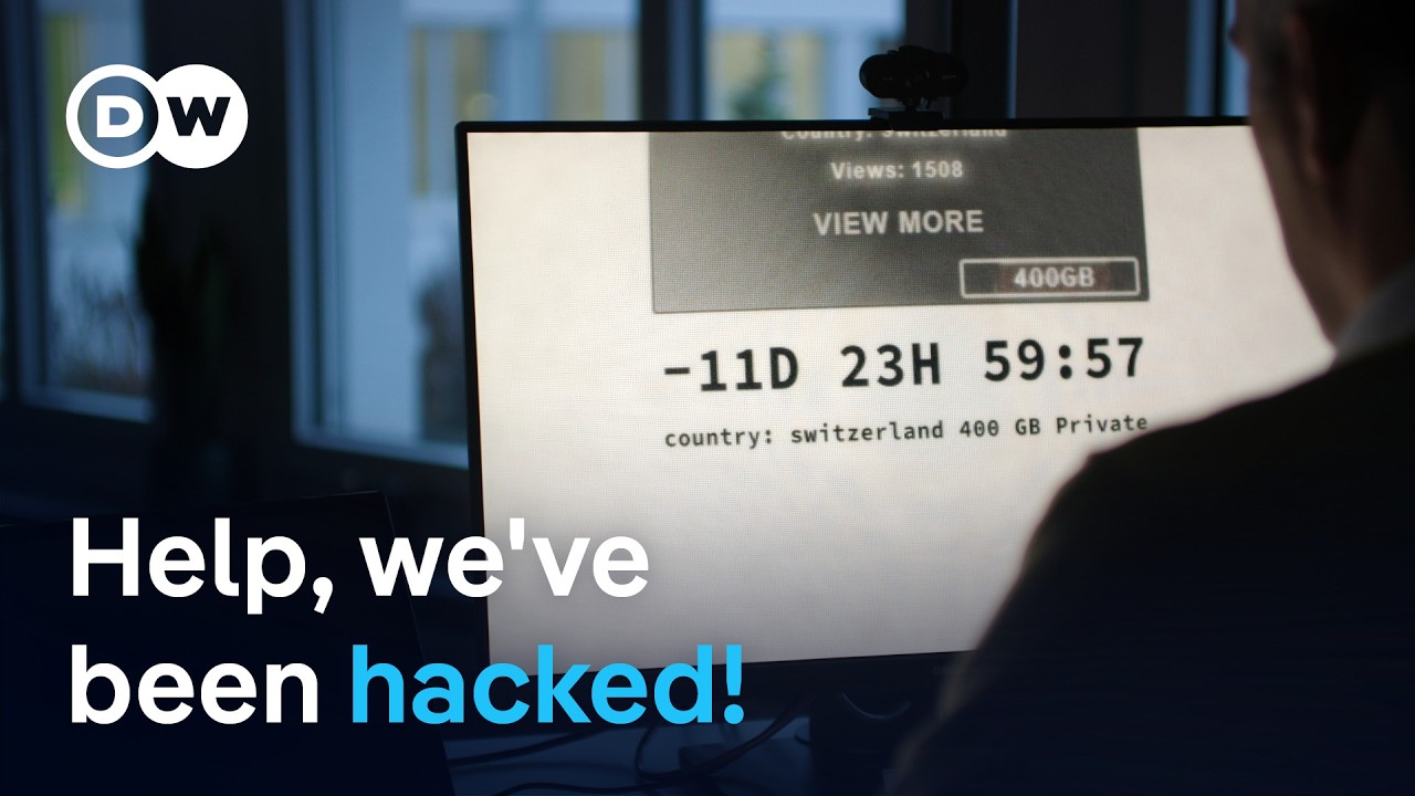 Cyberattacks, data encryption, extortion - How cybercriminals operate | DW Documentary