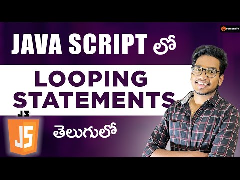 Looping Statements In Java Script Javascript Tutorials In Telugu