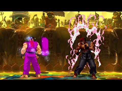 ICE POWER RYU! VS  EVIL RYU! THE MOST EPIC FIGHT EVER! | @BlueBird021