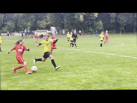 Idalia Michna (nr6. 11yr.  old) 2025 10 12 TSV Leitershofen vs FC Augsburg Madchen D1