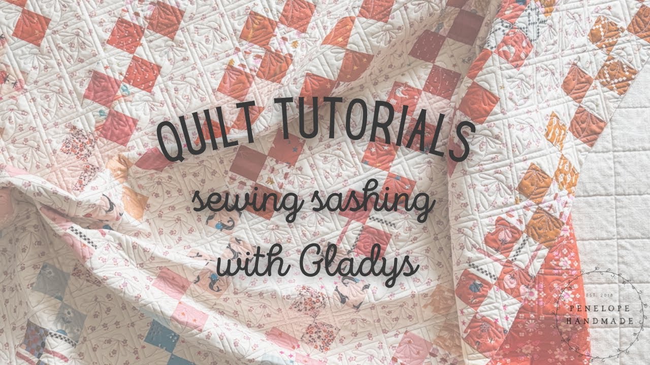 basic patchwork quilts | how to sew sashing