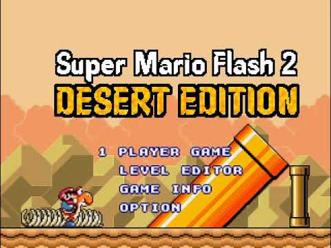 Super Mario Flash 2 Desert Edition - 2 Athletic