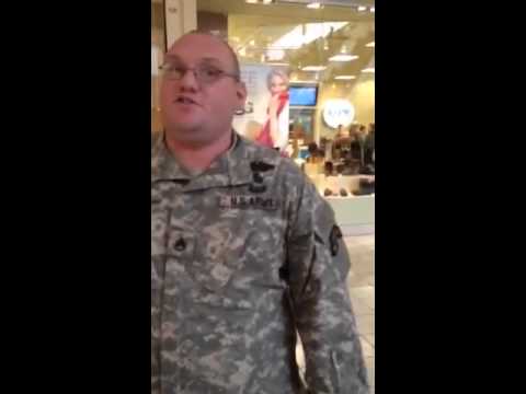 Veteran Confronts Fake Army Ranger Enjoying Black Friday Discounts