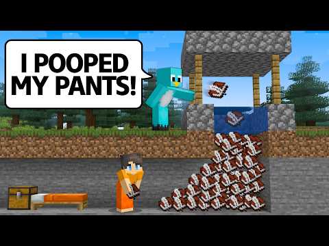 Using A Wishing Well To STEAL My Friends SECRETS in Minecraft