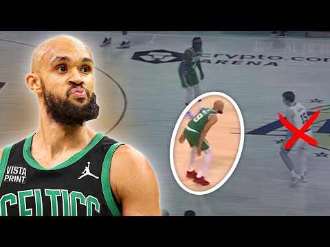 Derrick White does literally EVERYTHING for the Celtics
