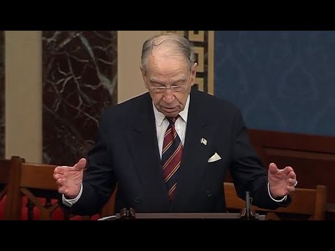 Sen. Chuck Grassley's speech in Senate Trump impeachment trial (Feb 3, 2020)