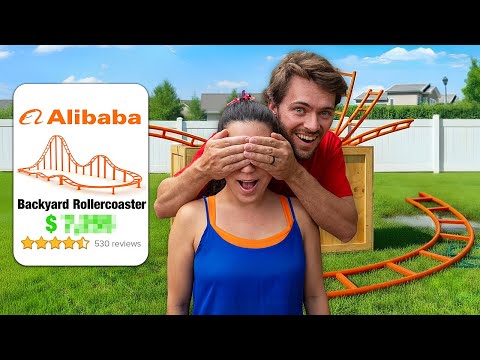 I Bought a Rollercoaster for my Backyard! (My Wife didn't Know)