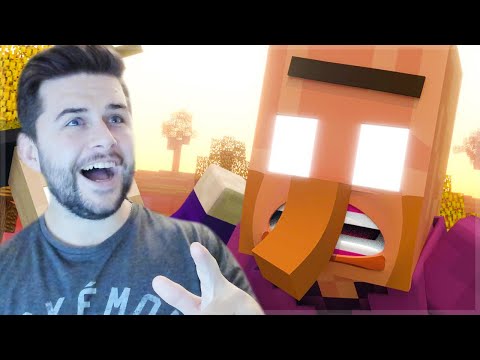 Reacting To ANNOYING VILLAGERS! 21 & 22 Minecraft Animations