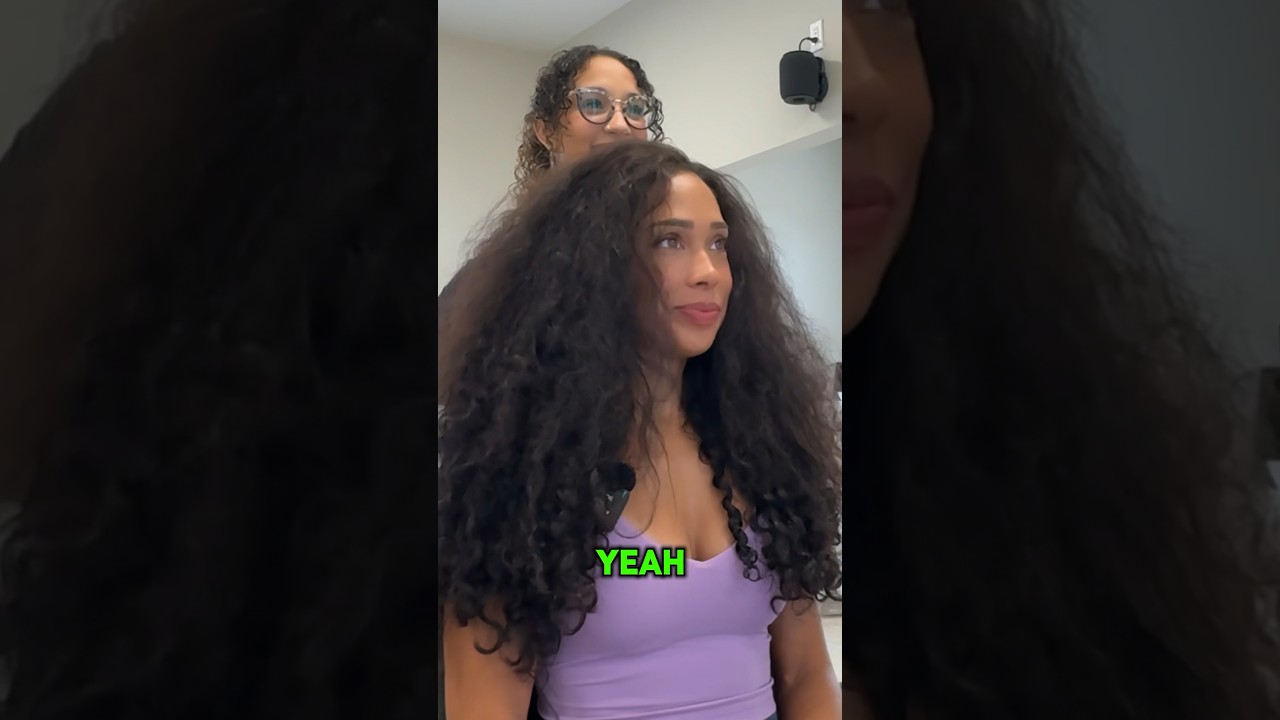 Long curly hair cut✨ Results at the end #curly #curlyhair #curlygirl  #hair #hairstyle #curls