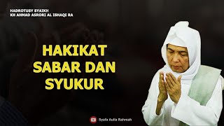 Download lagu THE NATURE OF PATIENCE AND GRATITUDE - KH. Ahmad Asrori Al Ishaqi mp3