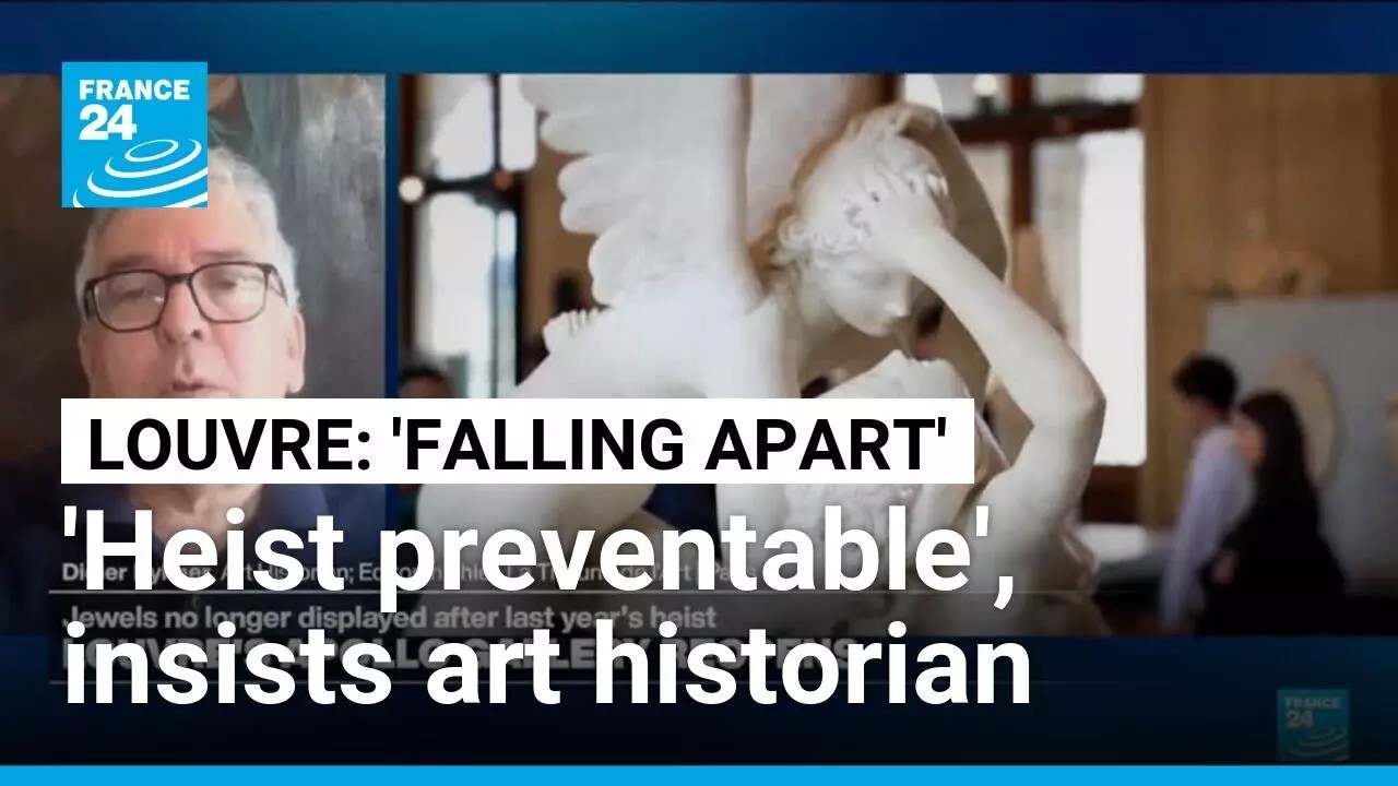 Art historian criticizes Macron's Louvre renovation project as wasteful and misaligned