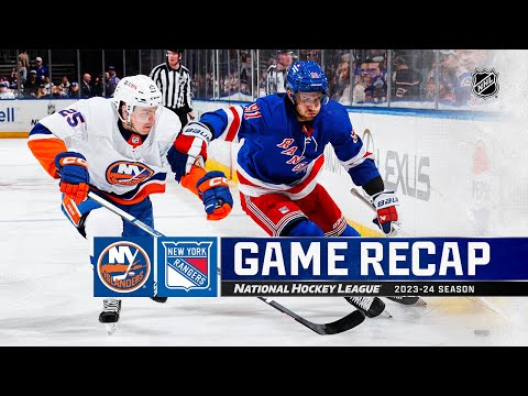 Islanders @ Rangers 4/13 | NHL Highlights 2024