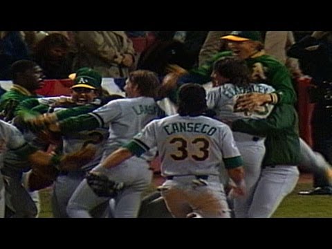 Baseball pitcher celebrating