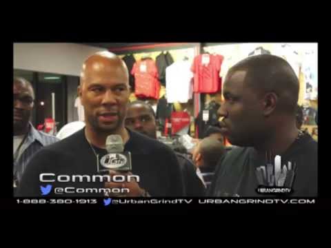 Exclusive #Common @common  Interview #NobodysSmiling Release at DTLR @URBANGRINDTV