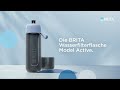 BRITA Wasserfilter-Flasche Active Dunkelblau