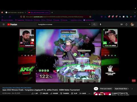 Hungrybox vs Amsa Part 1 @ Apex 2022 (Analysis by 2Saint)