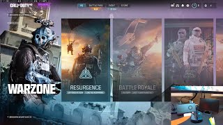 ONEXGPU Legion Go Warzone Gameplay 1080p FSR 3 on External Monitor Testing