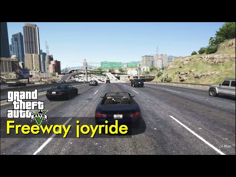 Freeway Joyride | Just Driving in GTA V