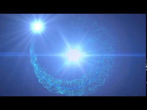 "Blue Particle Vortex Loop_001A" Motion Background HD Free Footage