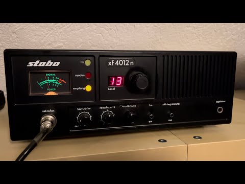 Stabo XF 4012 n Nostalgie CB Heimstation: Wofür steht das „n“