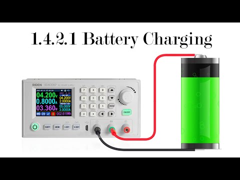 RD6006P operation series video(manual 1.4.2.1) - battery charging