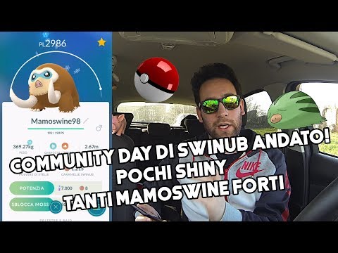 Community Day di Swinub! Ma quanti erano?! - Pokémon Go Ita