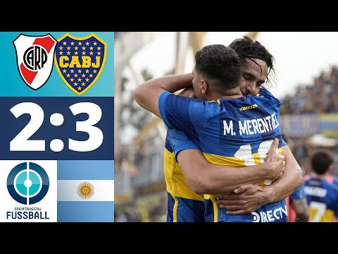 Cavani knipst im Superclásico! Boca im Halbfinale | CA River Plate - Boca Juniors
