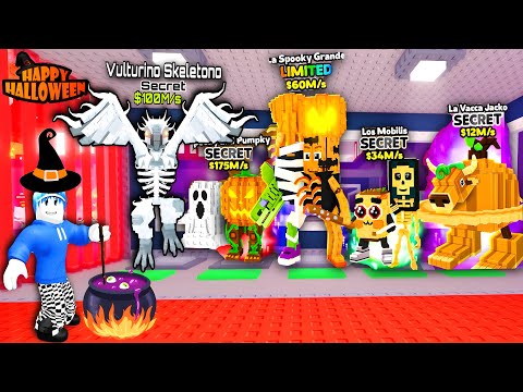 ကျနော် Halloween Brainrotတွေအားလုံးကိုရသွားပီဗျို့/ I Got All New Brainrots in Roblox 