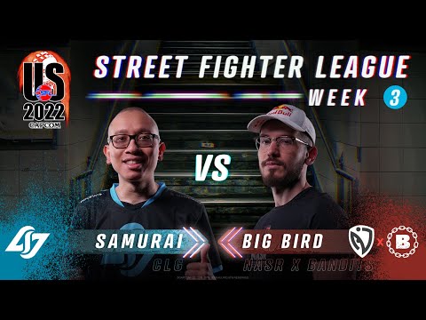 Samurai (Luke) vs. Big Bird (Ken) - FT2 - Street Fighter League Pro-US 2022 Week 3
