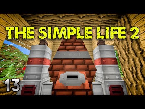 The Simple Life 2 EP13 Improved Blast Furnace + Autocrafting