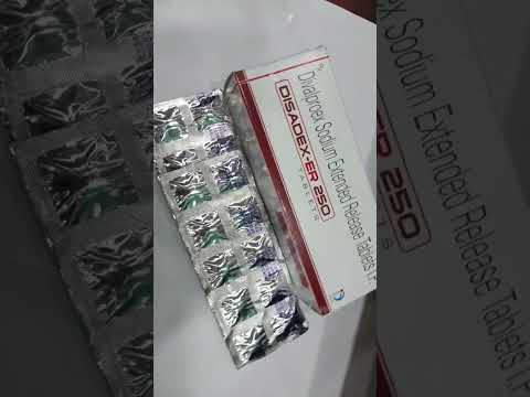 Divalproex sodium extended release ( disadex-er 250), 2 year...