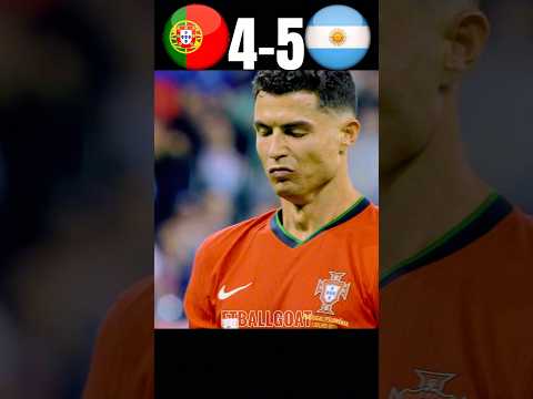 Portugal vs Argentina | PENALTY SHOOTOUT | IMAGINARY MATCH 2025 |#portugal #argentina #cr7