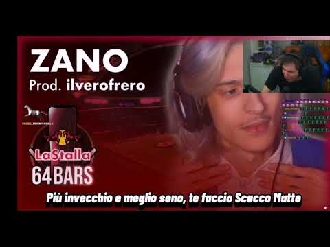 BLUR REAGISCE A "ZANO - 64BARS" prod. ilverofrero!