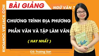 Chương trình địa phương phần tiếng Việt – Ngữ văn 9