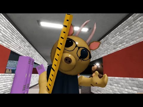 ROBLOX PIGGY 2 LAURA TEACHER JUMPSCARE - Roblox Piggy Book 2 rp