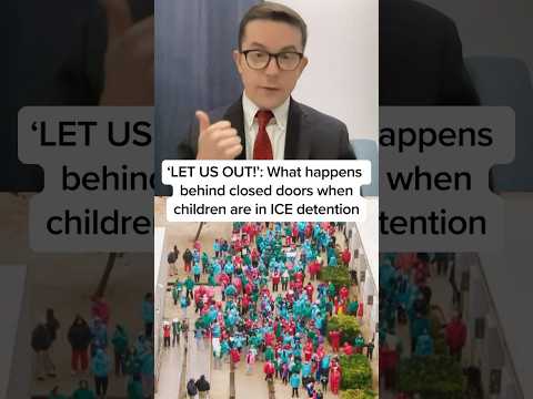 'LET US OUT!': What happens behind closed doors when children are in ICE detention