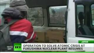 Japan nuclear radiation crisis at Fukushima power plant continues