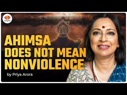 Ahimsa Is NOT Nonviolence: The Real Meaning Behind Righteous Action in Vedic Philosophy#sangamtalks