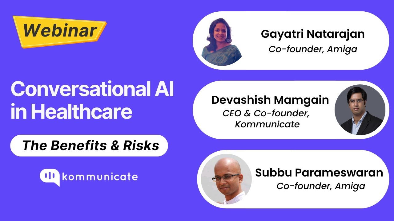 Webinar - Conversational AI in Healthcare